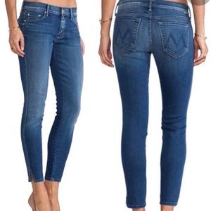 Mother The Vamp Spiked Heels to Tractor Wheels size 31 👖👠🚜🛞